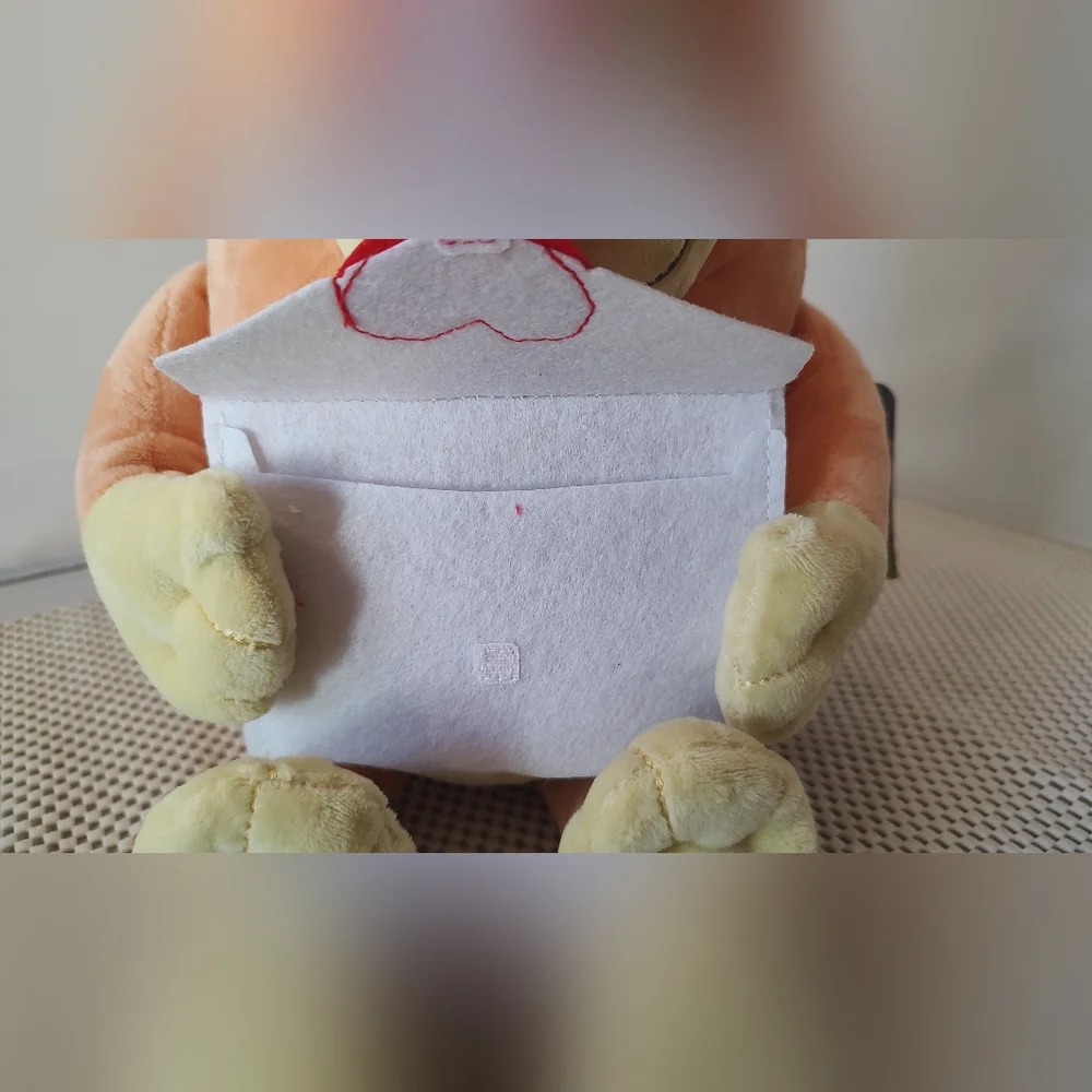 Bingo Valentine's Day Envelope Plush NWT Bingo Cartoon